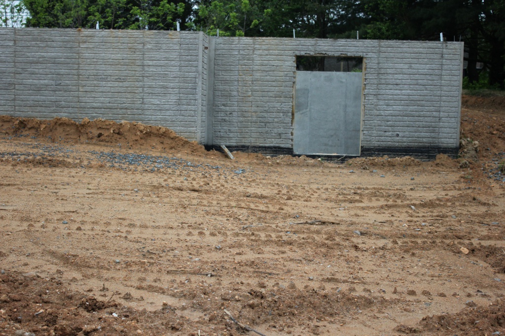 rough grading a home site